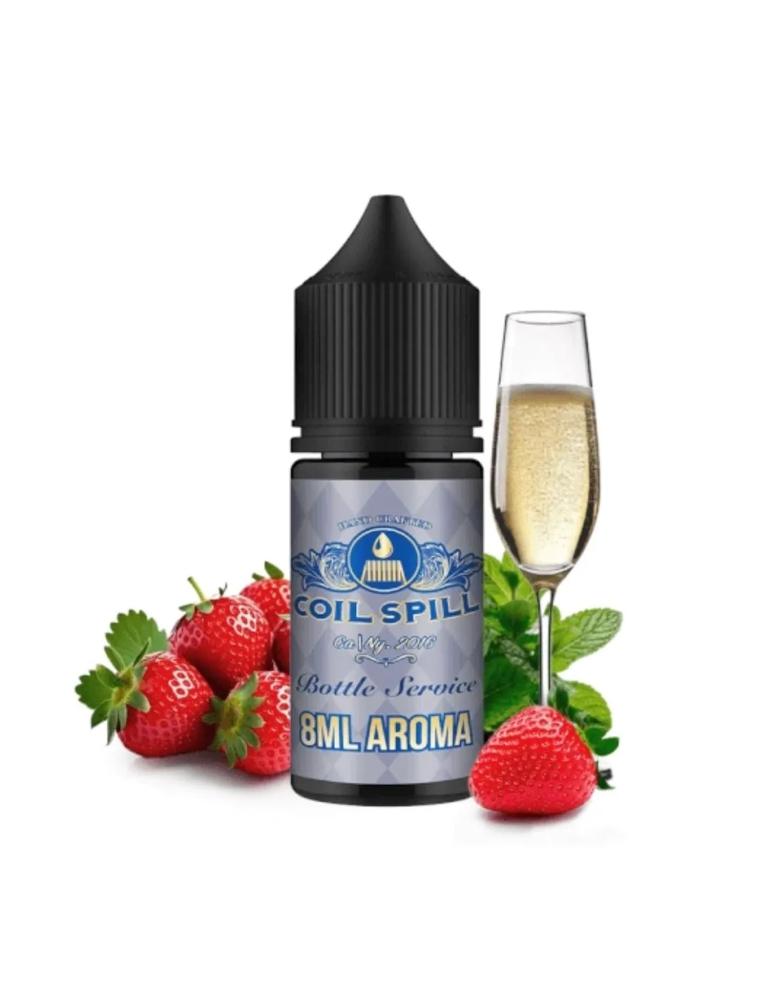 MINILONGFILL COIL SPILL BOTTLE SERVICE 8ML