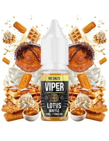 Sales de nicotina Viper sabor postre para vapeo, perfil dulce y cremoso.
