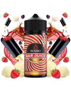 AROMA LONGFILL BOMBO BAR JUICE COLA STRAWBERRY ICE CREAM 20ML
