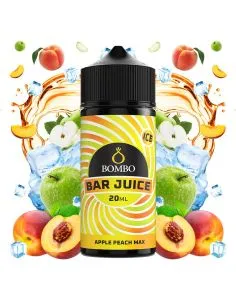 AROMA LONGFILL BOMBO BAR JUICE APPLE PEACH MAX 20ML