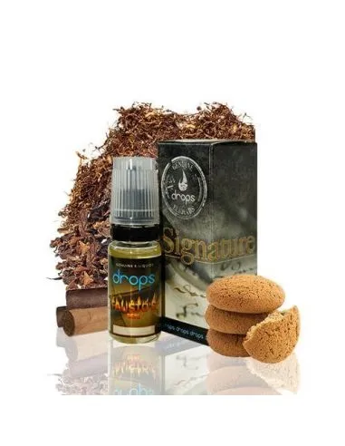 Líquido Drops sabor tabaco en bote de 10 ml para vapeo