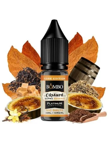 Sais de nicotina com sabor a tabaco doce para vaping, perfil doce e cremoso