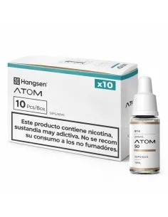 LIQUIDO HANGSEN ATOM RY4 12MG PACK 10UDS