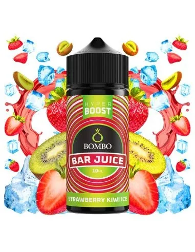 Bombo longfill aroma 10 ml in 120ml bottle with strawberry kiwi flavor with freshness