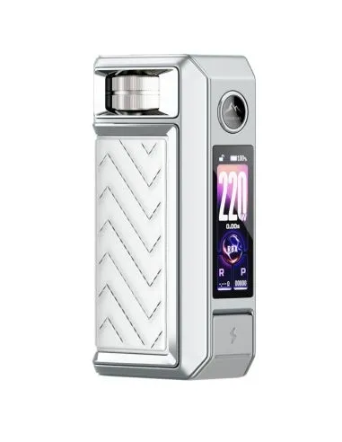 Entdecke den Voopoo Drag 6 Mod von 4400 mAh in weißer Farbe