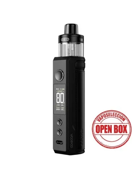 Open box drag x2 con 80W de la marca Voopoo en color black