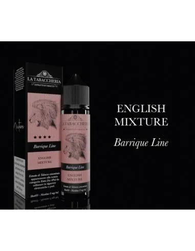 Aroma longfill La Tabaccheria English Mixture 20ml, sabor auténtico a puro clásico para vapeo diario