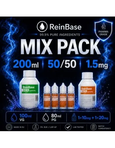 PACK REINBASE MIX 200ML 50VG/50PG 1.5MG