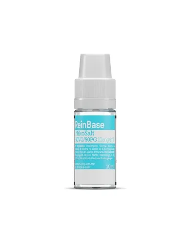 Reinbase Nicosalt 50/50 10ml sales de nicotina base equilibrada PG VG alta pureza botella original
