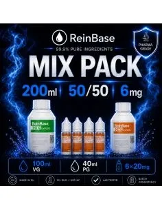 PACK REINBASE MIX 200ML 50VG/50PG 6MG