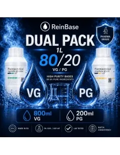 REINBASE PACK DUAL 80VG/20PG 1000ML