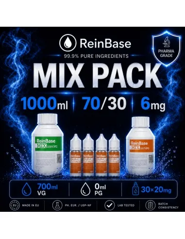 PACK REINBASE MIX 1000ML 70VG/30PG 6MG