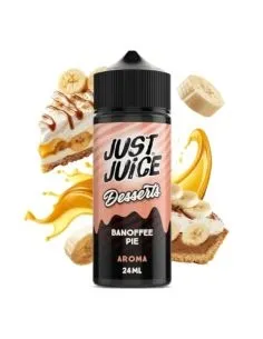 AROMA LONGFILL JUST JUICE DESSERTS BANOFFEE PIE 24ML