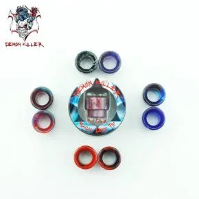 Drip tip Demon Killer Resina 528 A, boquilla de resina colorida para atomizador de vapeo