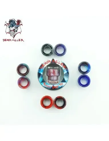 Drip tip Demon Killer Resin 528 A, colorful resin mouthpiece for vaping atomizer