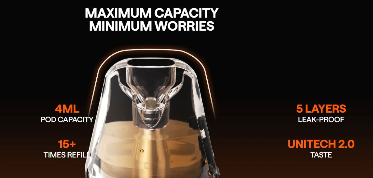 OXVA NeXLIM Pod Kit con bater&iacute;a de larga duraci&oacute;n