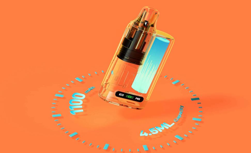 VAPORESSO Vibe Nano con batería 1100mAh y carga rápida USB-C