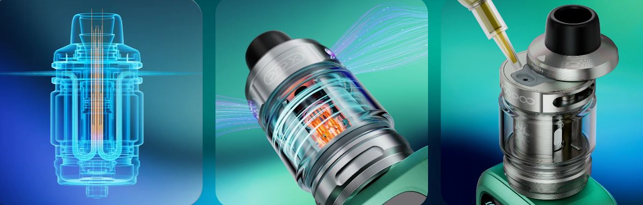Kit Vinci Spark con MAAT Tank New y gran producci&oacute;n de vapor